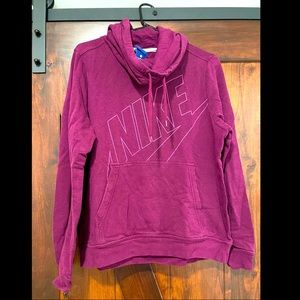 Nike cowl neck hoodie